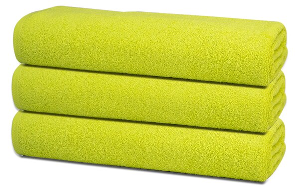 Lime strandtörölköző 100x180cm TiaHome
