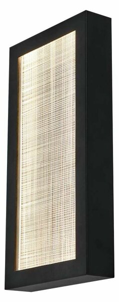 V-TAC kültéri fali LED lámpa, 20W, meleg fehér, fekete házzal - SKU 10558