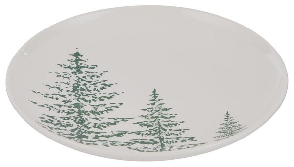 WINTER JOY porcelán tányér fenyőkák 20cm