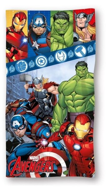 Gyermek törölköző Avengers 70X140cm Setino