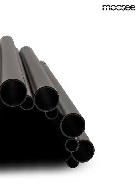 Moosee Harmonic Black Acél Fali Lámpa