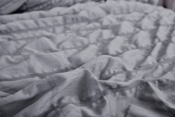 Krepp Polycotton ágyneműhuzat Neapol Sötétszürke 200x140cm+90x70cm TiaHome kopia