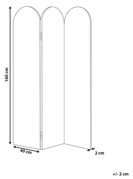 Irodai térelválasztó SLIMMY 120 x 160 cm Zöld