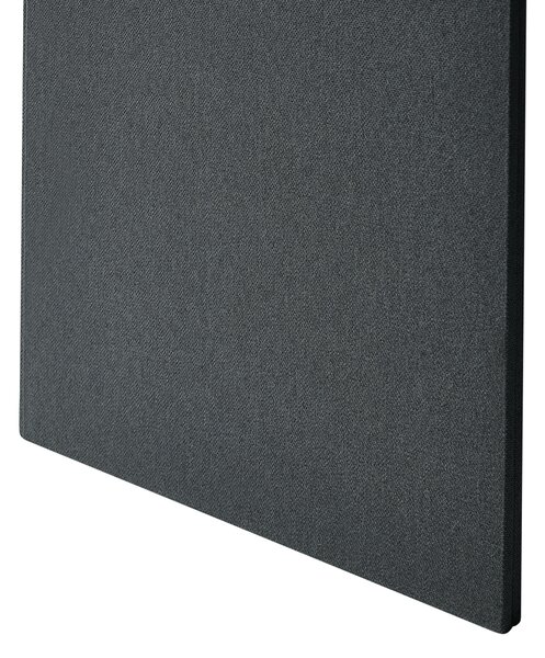 Irodai térelválasztó SLIMMY 120 x 160 cm Sötétszürke
