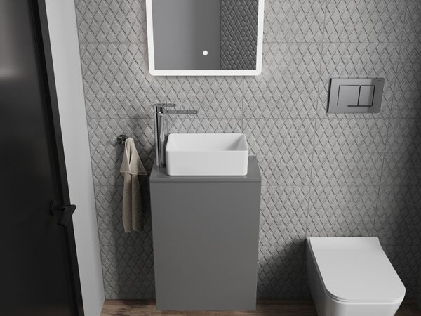 Mexen Nadia 36 x 23 cm-es pult feletti mosdó, fehér - 21613600