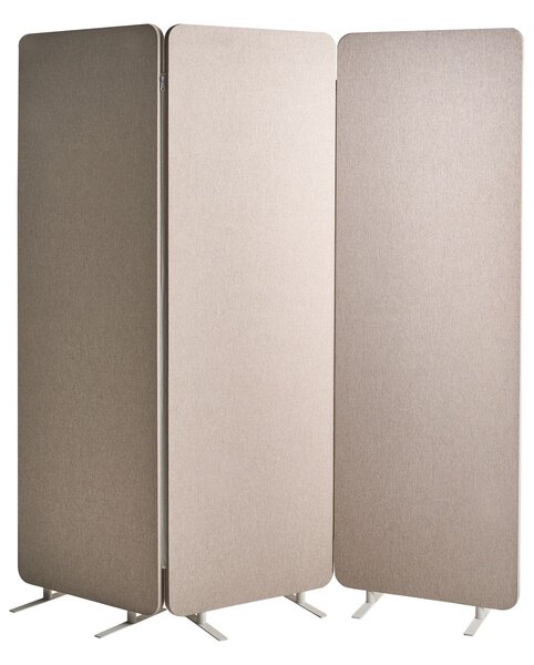 Irodai térelválasztó STANDI 184 x 184 cm Bézs