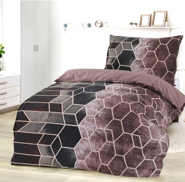 Palermo deluxe pamut ágyneműhuzat 200x140cm+90x70cm TiaHome
