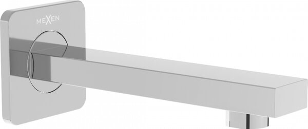 Mexen CUBE, rejtett fürdőkar 16cm, króm, 79370-00
