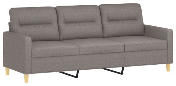 3 részes tópszínű mikroszálas szövet ülőgarnitúra párnával