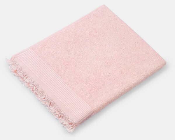 Sinsay - Pamut törölköző rojtokkal - pasztellpink