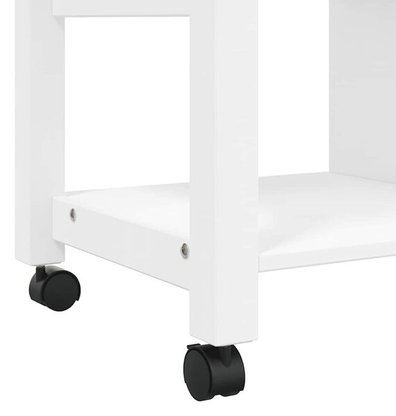 MONZA tömör fenyőfa konyhai kocsi 84 x 40 x 88,5 cm