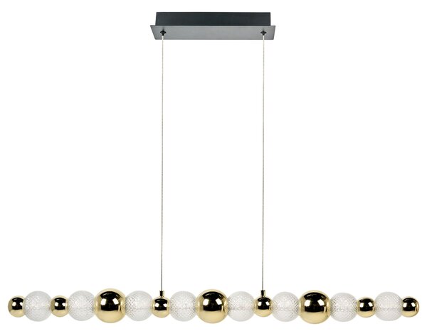 LED függőlámpa SORA Üveg Arany
