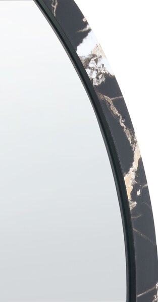 Falitükör MARTEL 69 cm 69 cm Fekete