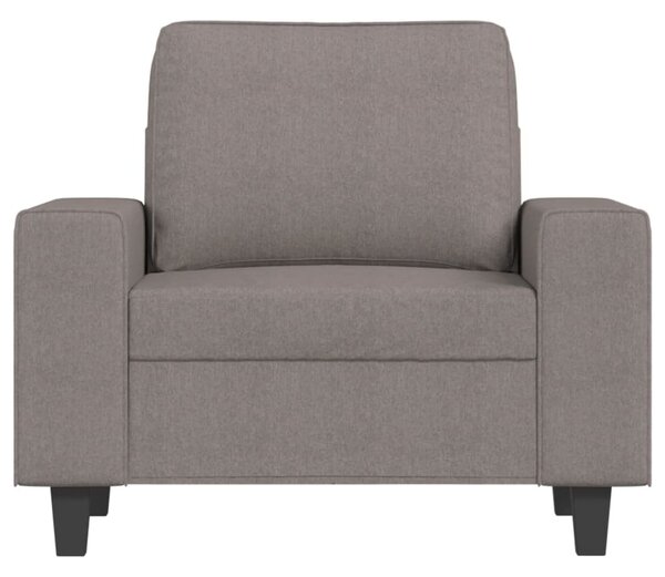 Tópszínű szövet kanapéfotel 60 cm