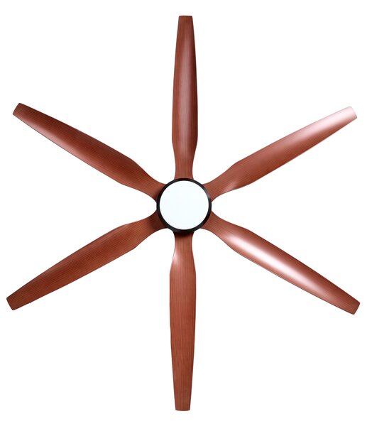 Mennyezeti ventilátor világítással VERDURE Távirányítóval LED Barna