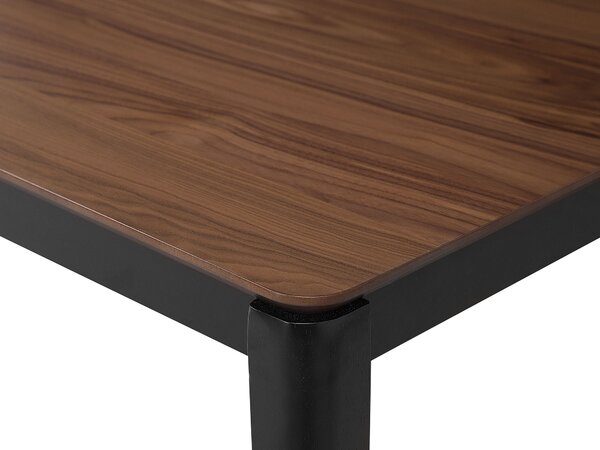 Étkezőasztal CEDAR Sötét diófa 135 cm 80 cm