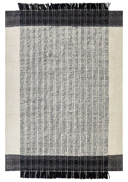 Szőnyeg KETENLI Fehér 160 x 230 cm Gyapjú
