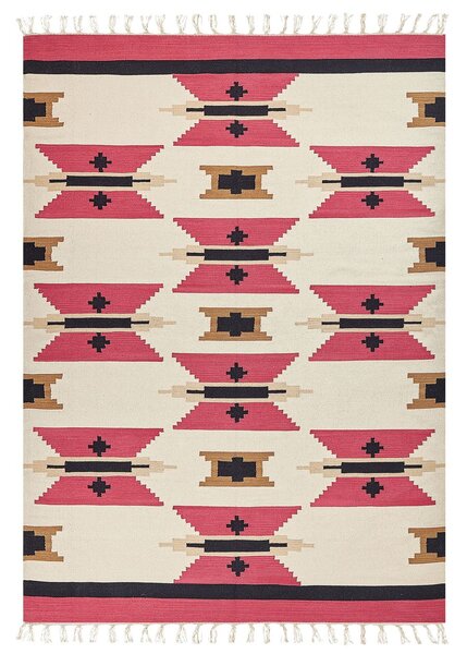 Szőnyeg GARNI Színes 200 x 300 cm Pamut Kilim