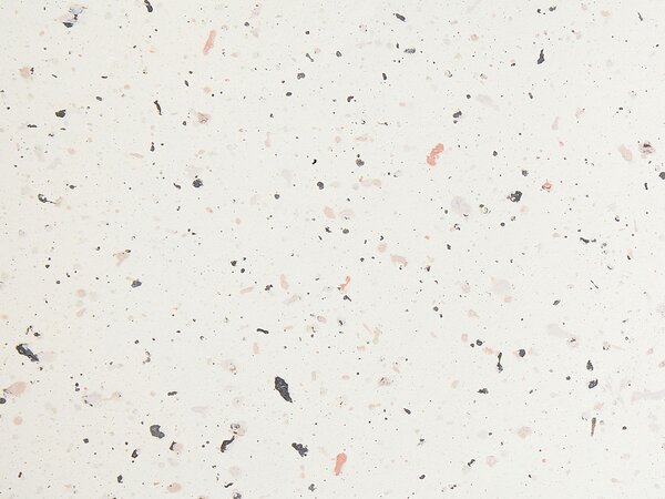 Kisasztal CADINI 33 cm 33 cm Terrazzo hatású Törtfehér