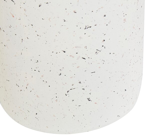 Kisasztal CADINI 33 cm 33 cm Terrazzo hatású Törtfehér