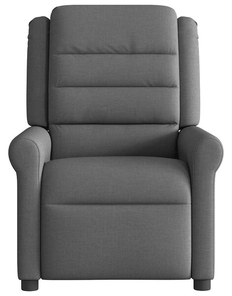 Sötétszürke szövet masszázsfotel