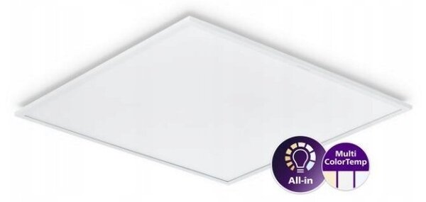 LED Panel 28W 3400lm 220-240V 3000K/3500K/4000K 595x595mm fehér