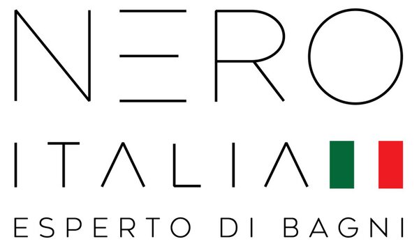 Elektromos design radiátor digitális termosztáttal NERO Italia AF-04W - 50 x 120 cm