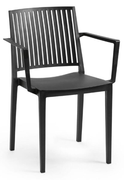 Kerti szék BARS ARMCHAIR fekete