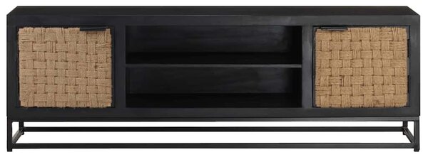 Tömör mangófa TV-szekrény 120 x 30 x 40 cm