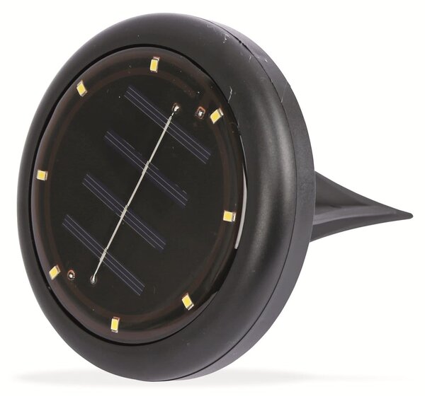 SOLAR Kerti lámpa leszúrható lapos 11cm 600mAh akku Grundig