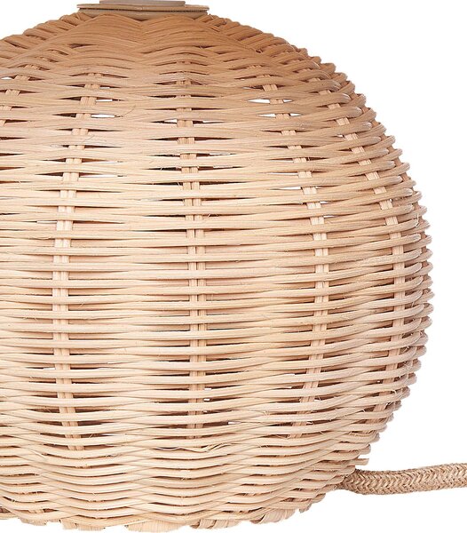 Asztali lámpa CINDER Rattan Természetes