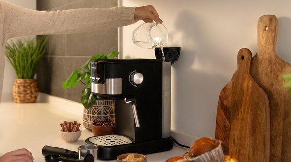 CECOTEC Power Espresso 20 Pecan kávéfőző kék-fekete/rozsdamentes acél 1724