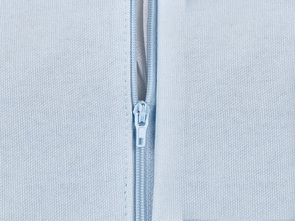 2 db díszpárna LEEA Pamut 45 x 45 cm Világoskék
