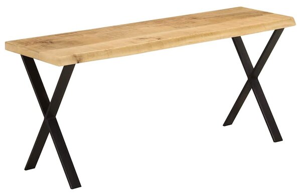 Tömör mangófa pad természetes éllel 105 cm