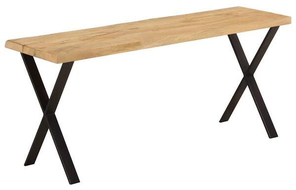 Tömör mangófa pad természetes éllel 105 cm