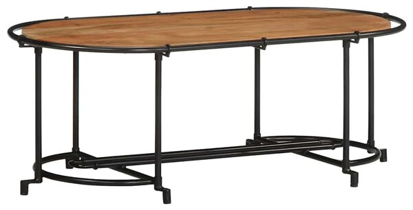 Tömör akácfa dohányzóasztal 110 x 55 x 40 cm