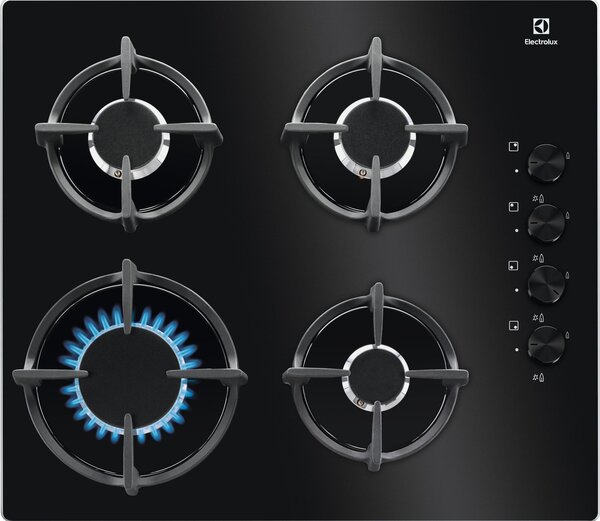 Electrolux KGG6407K beépíthető gáztűzhely 4 égőfejjel