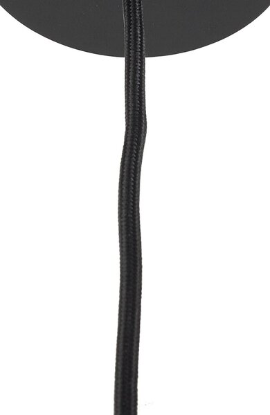 Lindby lógó világítás Anuva, natúr, papír, Ø 45 cm, dimmelhető, Világos fa, Nappali / Étkező, Papír / lunolit / lunopal, Vidéki otthon / Rusztikus