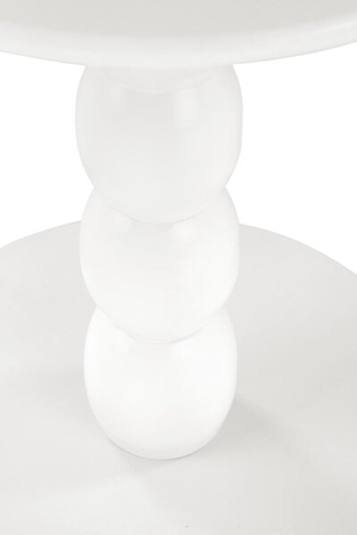 Lerakóasztal, fa, fehér, 40 cm - SALTO