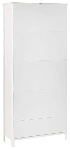 Üveges vitrin NORNALUP 80 cm Fehér