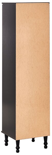 Üveges vitrin TINGLEDALE 40 cm Fekete