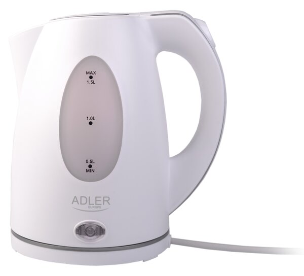 Adler AD1207 1.5L Vízforraló Fehér 2000W