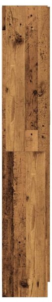 Antik fa színű szerelt fa magasszekrény 82,5 x 30,5 x 185 cm