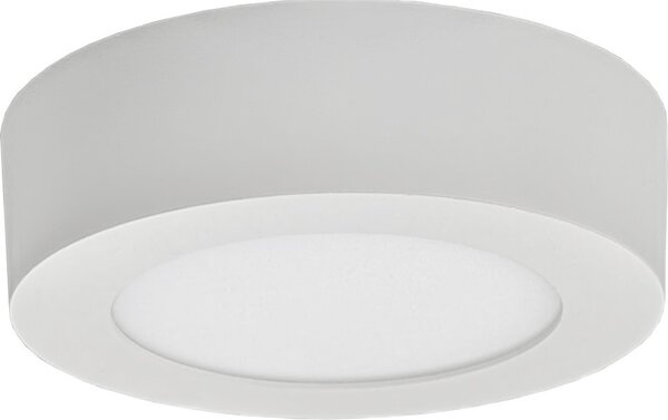 LED lámpa FENIX kör Fehér keret 6W Természetes fehér
