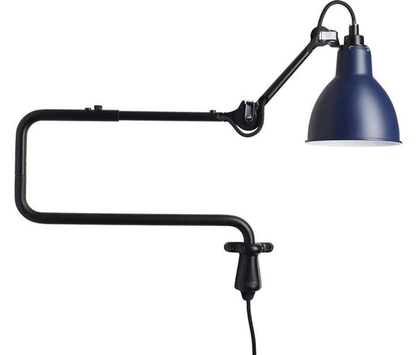 Fali Lámpa Lampe Gras, Kék, Nappali, Fém