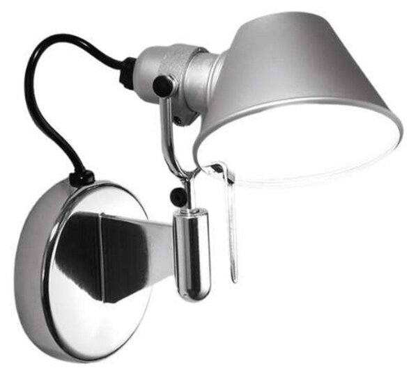 Tolomeo Micro Faretto LED fali lámpa, 20 cm, alumínium