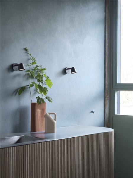 Fali Lámpa Muuto, dimmable, Szürke, Nappali, Alumínium