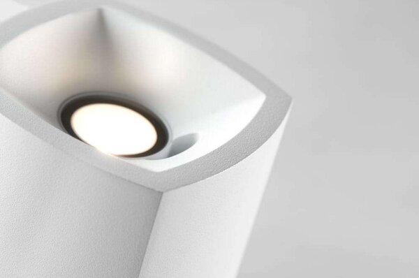 Fali Lámpa LIGHT-POINT, dimmable, Fehér, Pince, Alumínium