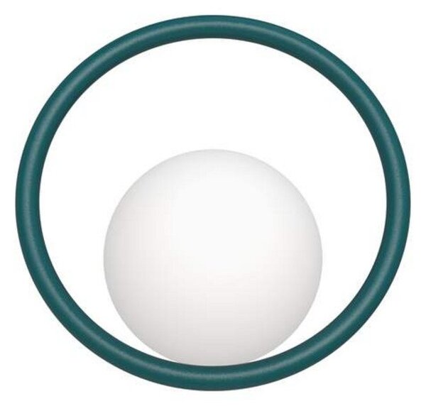 Hula Hoop Fali Lámpa HW Peacock Green - Swedish Ninja