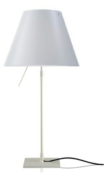 Costanza Asztali Lámpa Aluminium with White - Luceplan